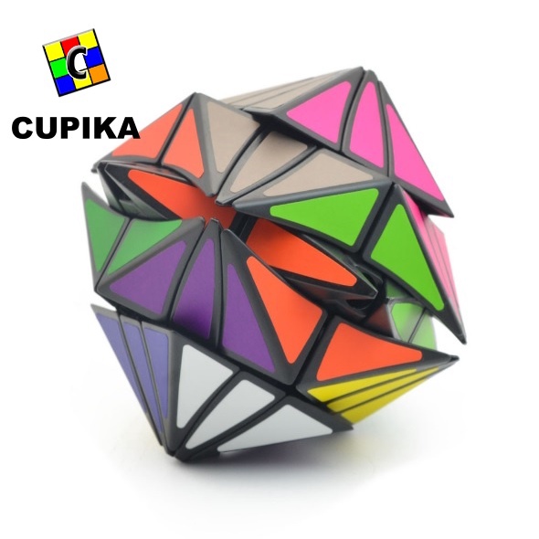 Rubik 3x3 LEFUN Diamond Unik Alien Yongjun Qiyi Blackbase