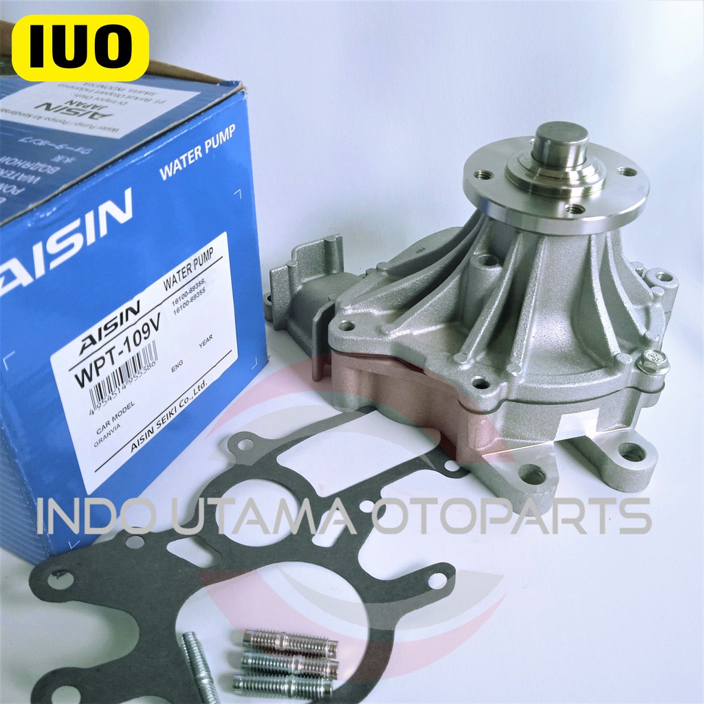 Water Pump Innova Fortuner Hilux Diesel AISIN WPT 109V - ORIGINAL