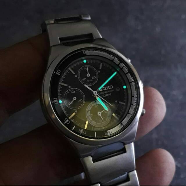 Jam tangan Second Seiko chronograph 7T62