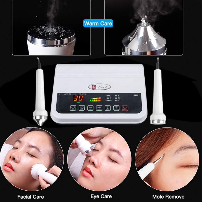 Ultrasonic beauty nuskin lumispa galvanic Instrumen Elektroplating Korset Detoksifikasi Ultrasound Wajah Tubuh Pijat