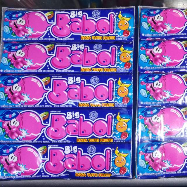 PERMEN KARET BIG BABOL isi 20x22.5gram | Shopee Indonesia