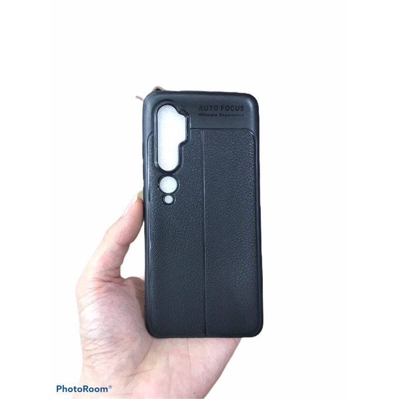 SILIKONE LEATHER CASE SOFT CASE AUTOFOKUS BLACK FOR XIAOMI MI NOTE 10 PRO / MI NOTE 10