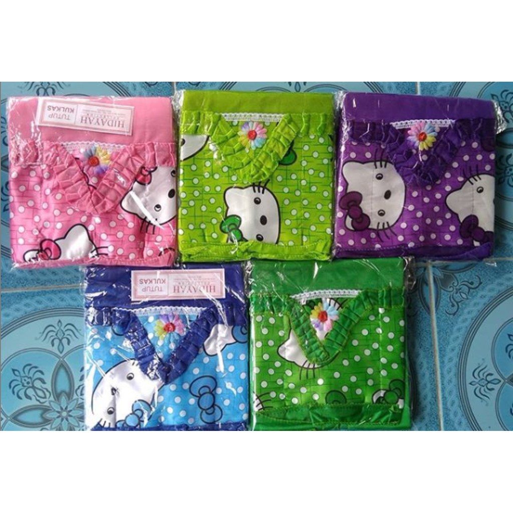 sarung magic com motif karakter hello kitty lucu, bahan tebal dan berkualitas