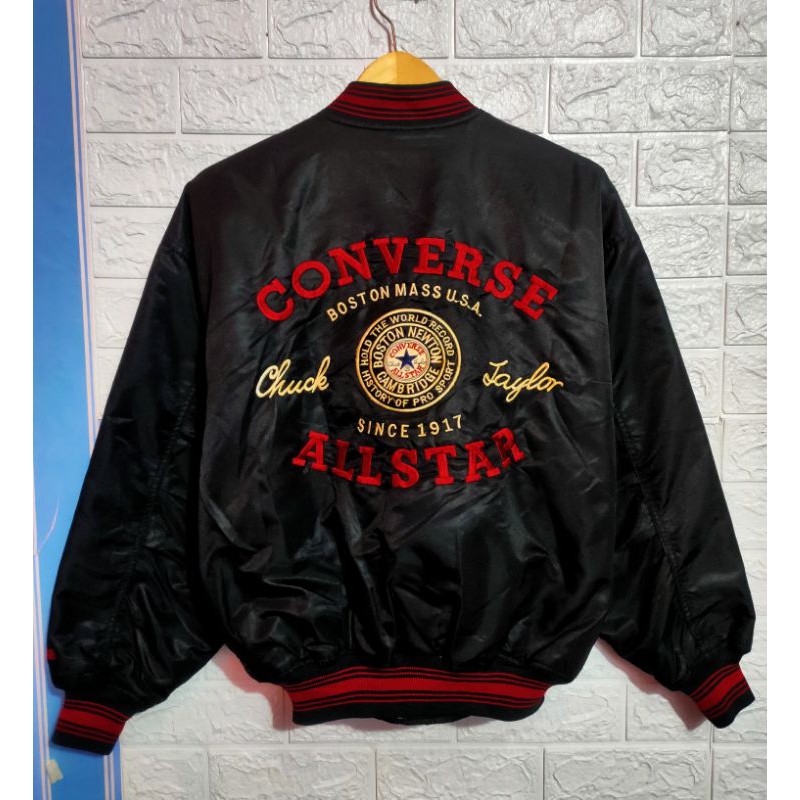 jaket bomber varsity converse vintage second original