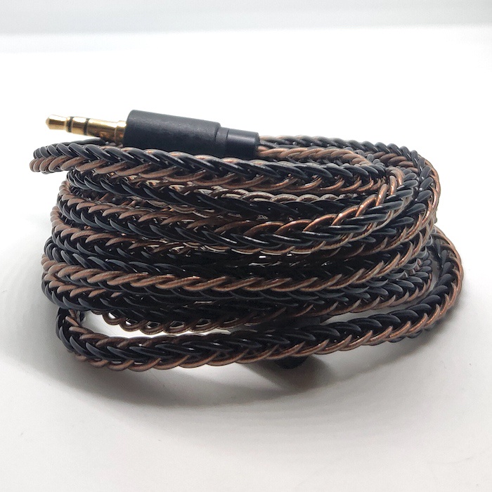High End 1.5m Headphone Aux Audio Cable HiFi Sound Quality Jack 3.5mm