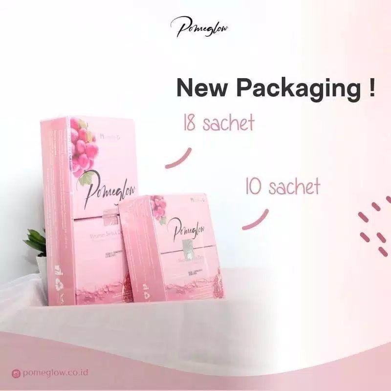 Pomeglow Collagen ECER By Miscella-G isi 1 Sachet