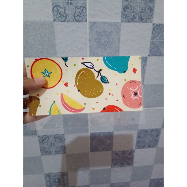 

Amplop Laminating A6 dan 6 lubang motif buah