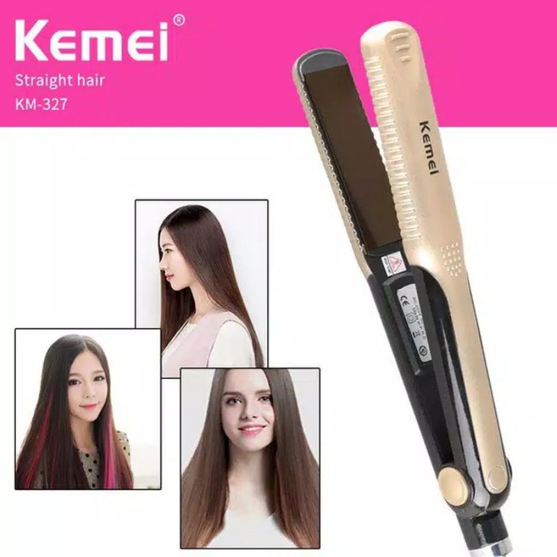Catok Rambut Kemei KM-327 KM 327 KM327 Professssional