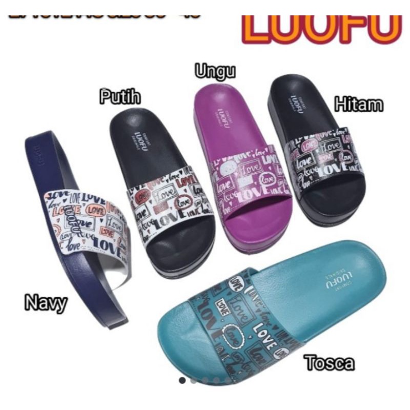 sendal luofu wanita/sandal luofu original