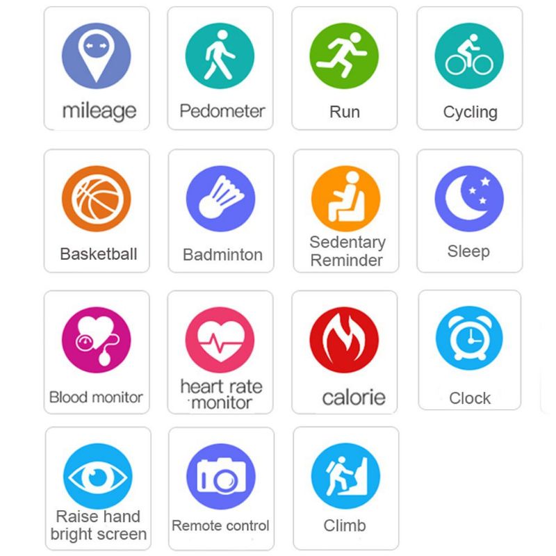 Jam Tangan Pria & Wanita High-Quality Smartwatch iPhone Android Phones Compatible