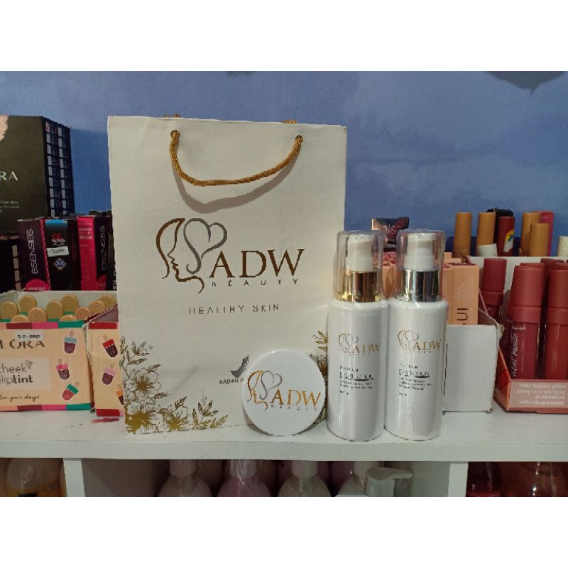 READY STOK BODY LOTION PLATINUM ADW BEAUTY(PEMUTIH BADAN DAY DAN NIGHT)