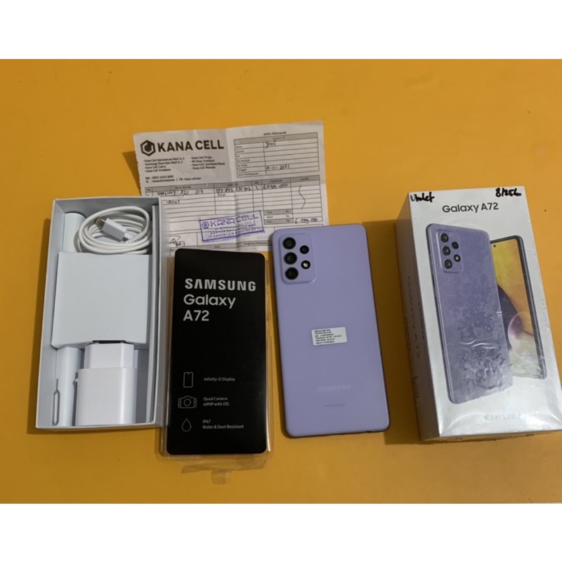 samsung a72 8/256 second new