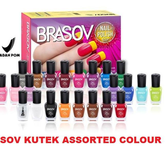 BRASOV KUTEK ASSORTED COLOURS - HARGA PER BOX