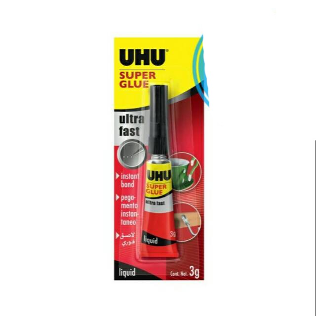 

UHU Super Glue 3 gr / Lem Power Glue / Lem Super Glue