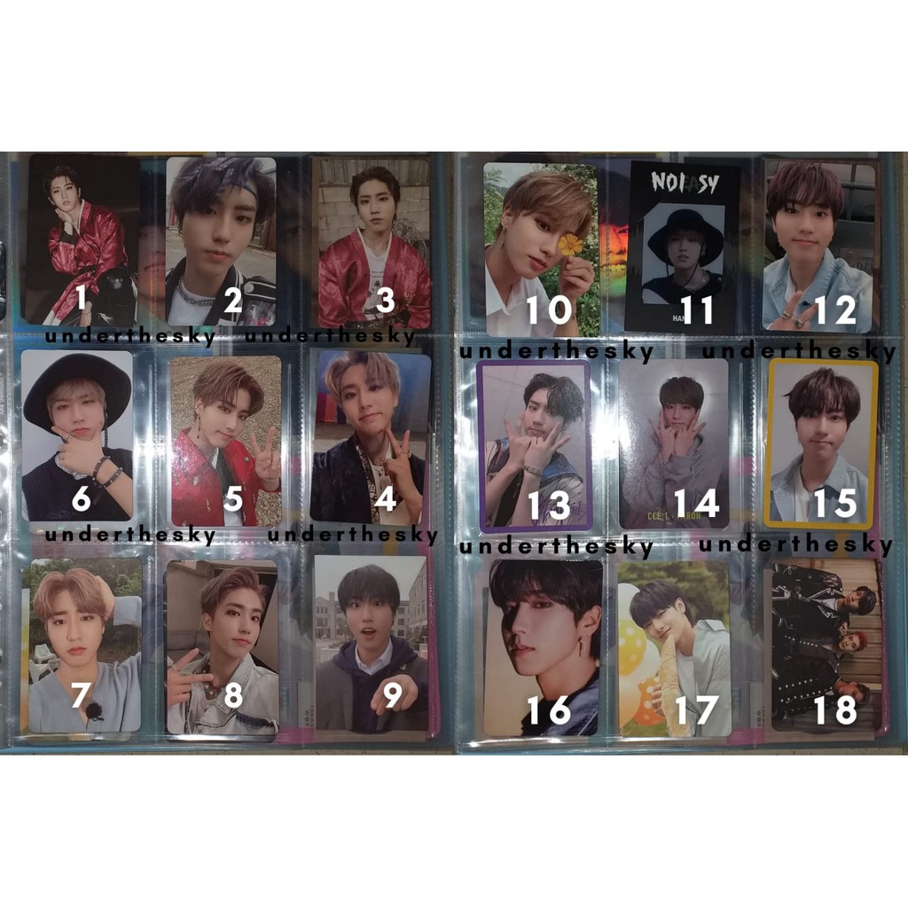 [OFFICIAL] [BACA DESKRIPSI] Stray Kids Han Jisung Photocard Pc Noeasy Yellow Wood