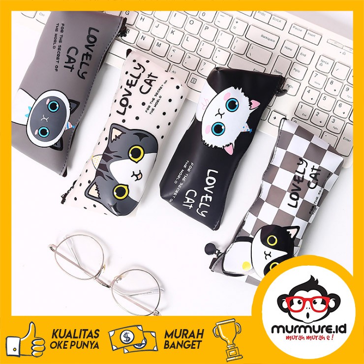 

MURMURE.ID | TEMPAT PENSIL KOTAK PINSIL KUCING PENCIL CASE LOVELY CAT PC002