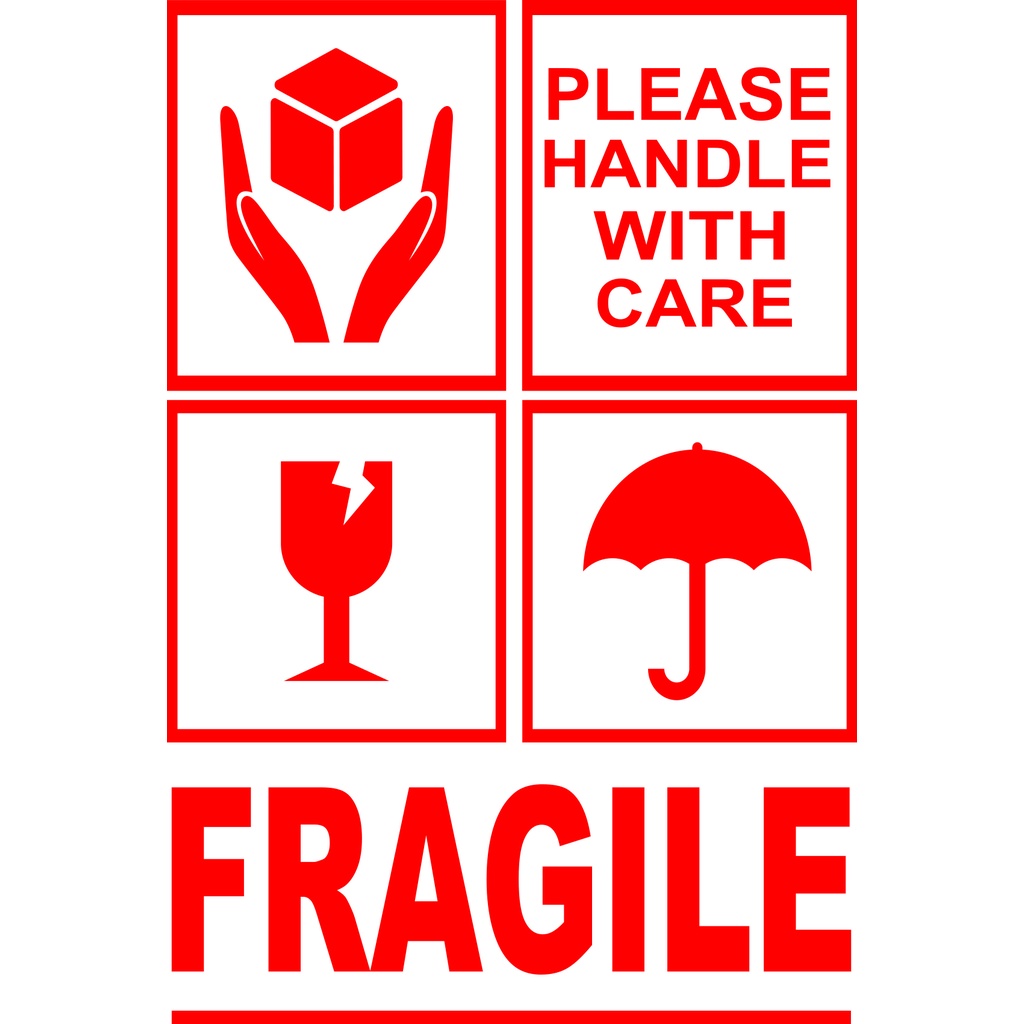 

Stiker Fragile / Jangan Dibanting / Awas Pecah