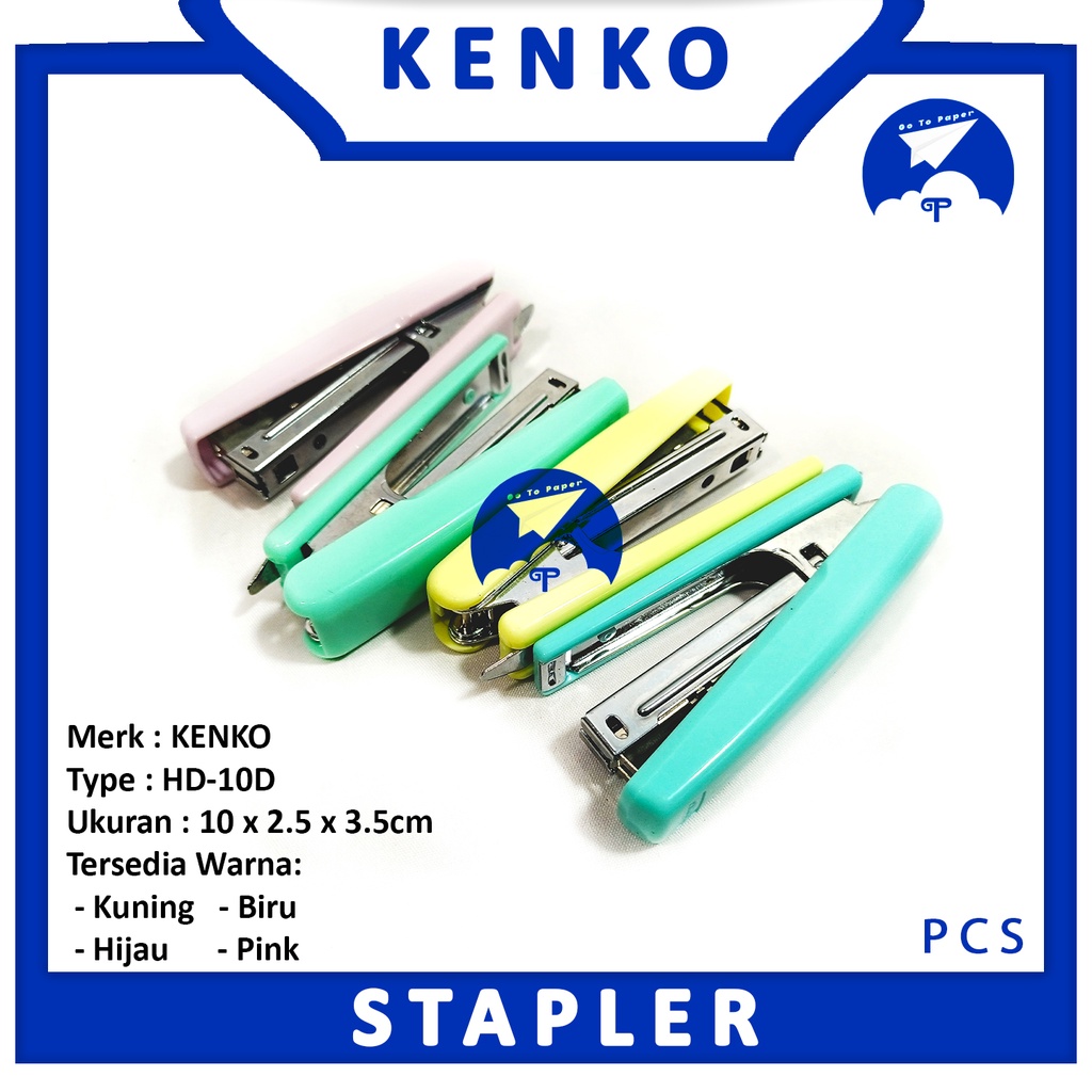 

KENKO - Stapler HD-10D Pastel Color - Pcs