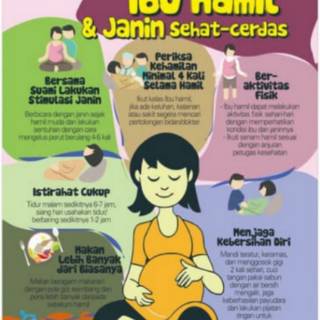 Poster Kesehatan Ibu Hamil Janin Sehat Cerdas Glossy Poster Kesehatan Ibu Hamil Janin Sehat Cerdas Glossy
