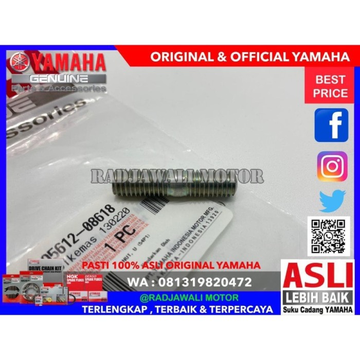 BAUT TANAM KNALPOT NMAX, AEROX 155 ASLI ORIGINAL YAMAHA ORIGINAL Original