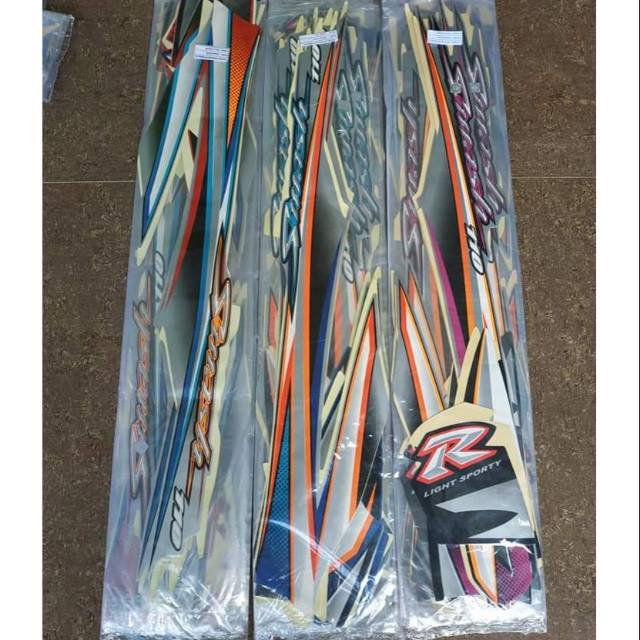 Sticker striping smash 2005