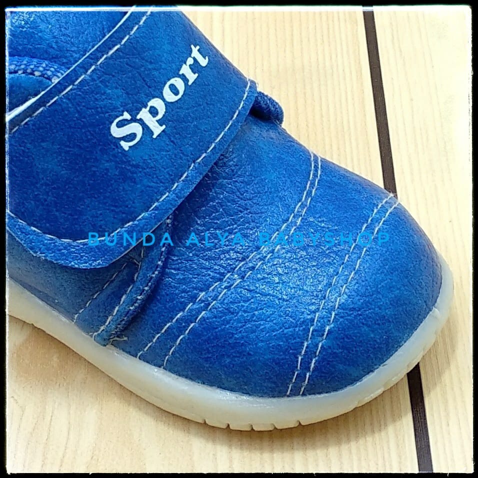 Sepatu Anak Laki Laki Usia 2 3 4 5 Tahun BIRU - Sepatu Boots Anak Cowok Anti Licin Size 22 - 30