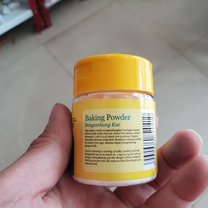 

ds20111w Baking Powder Kupu Kupu/Koepoe Koepoe 45 Gr Xz20X1Z11