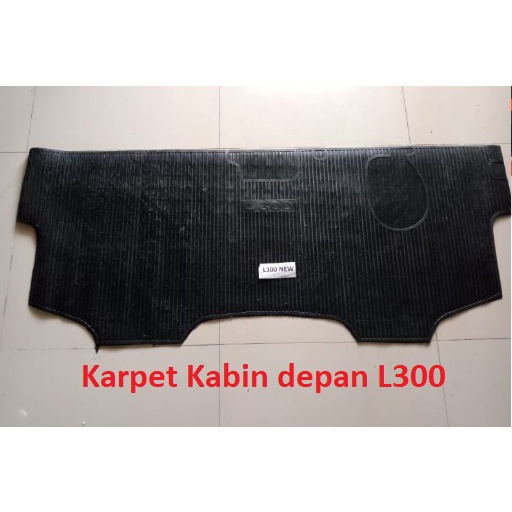 KARPET LANTAI DEPAN L300 NEW /Karet Kabin Mitsubishi Colt L300 bahan rubber tebal kuat tahan panas