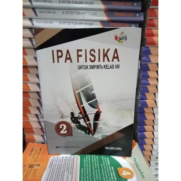 buku IPA fisika kelas 8 SMP Erlangga