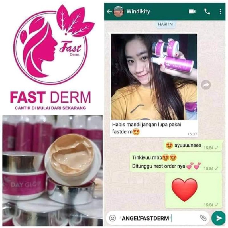 DISTRIBUTOR FAST DERM SKINCARE ORIGINAL BPOM TERMURAH