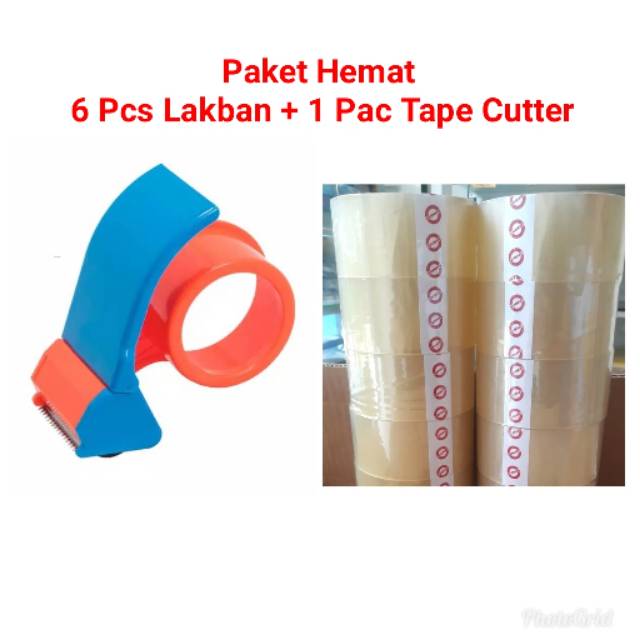

[PAKET HEMAT] Lakban 2 Inch Bening