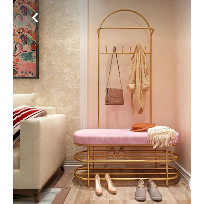 RAK SEPATU SOFA BENCH STOOL