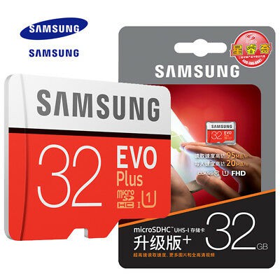 Micro SD Samsung 32GB EVO Plus With Adapter Class 10 | Memory Card Hp