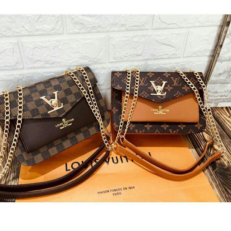  Tas LV viora 3 Ruang Tas wanita R2I4