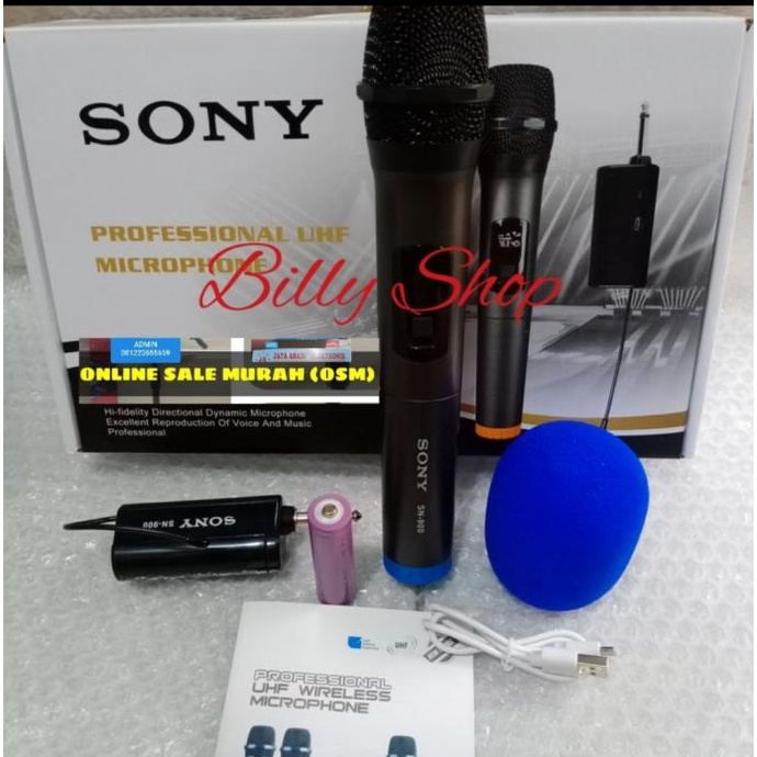 sony Mic Wireless uhf G469 oem mik Microphone Karaoke single wireles