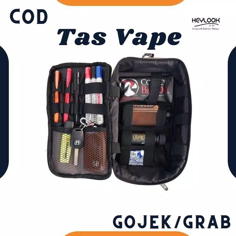 AB161 Tas Vape Vapebag Pria Sling Bag Selempang Waistbag Sport