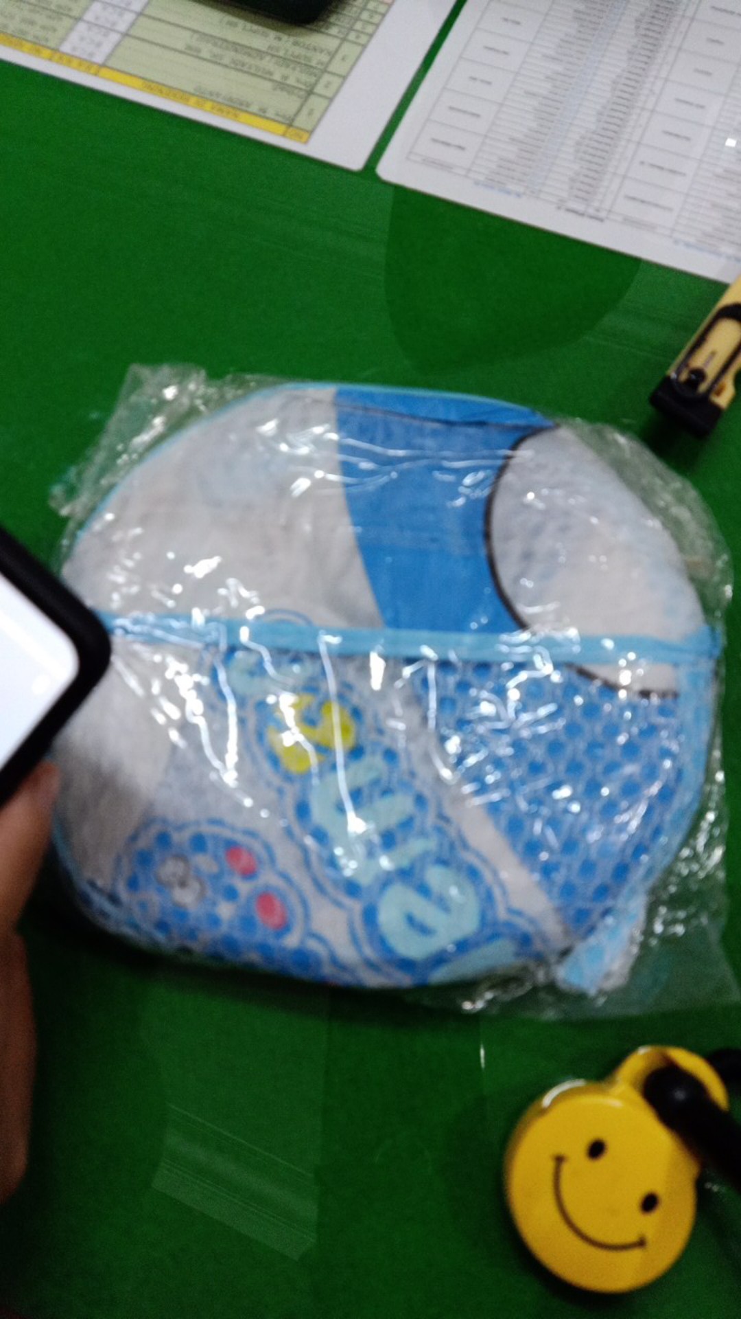 Laundry Bag Keranjang Baju Lipat Doraemon