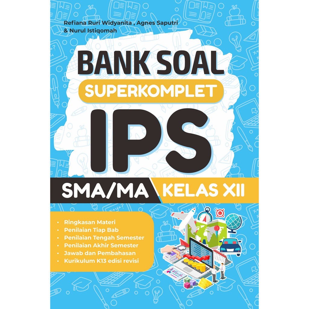 BUKU SMA / BANK SOAL SMA SUPERKOMPLET IPS XI & IPS XII / BUKU SMA IPS-2