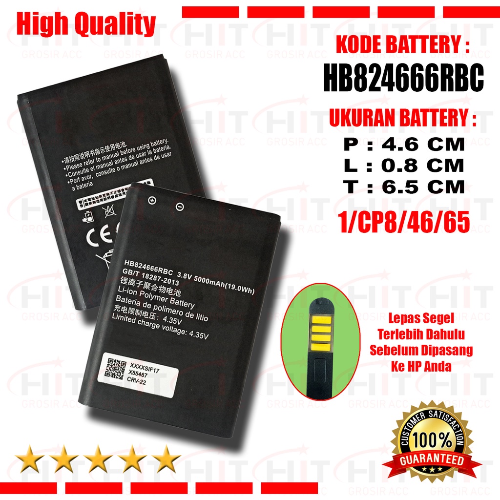 Battery Baterai HB824666RBC For Huawei E5577 E5577Bs-937 Wifi Router