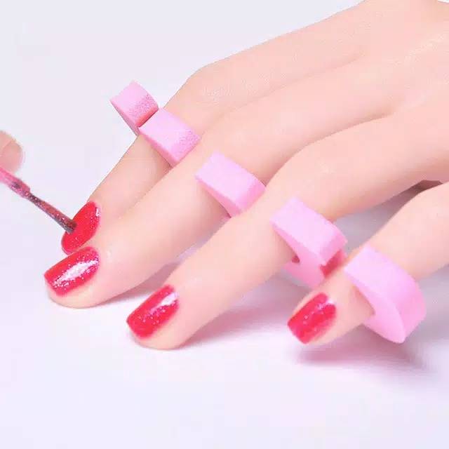 Nail separator pemisah jari tangan / pemisah jari kaki untuk nailart