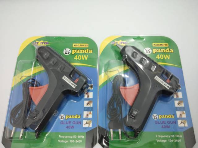 ALAT TEMBAK LEM LILIN GLUE STICK SERBAGUNA/GLUE GUN PANDA 40 WATT/ALAT TEMBAK GLUE GUN/ALAT TEMBAK LEM LILIN BAKAR BERKUALITAS