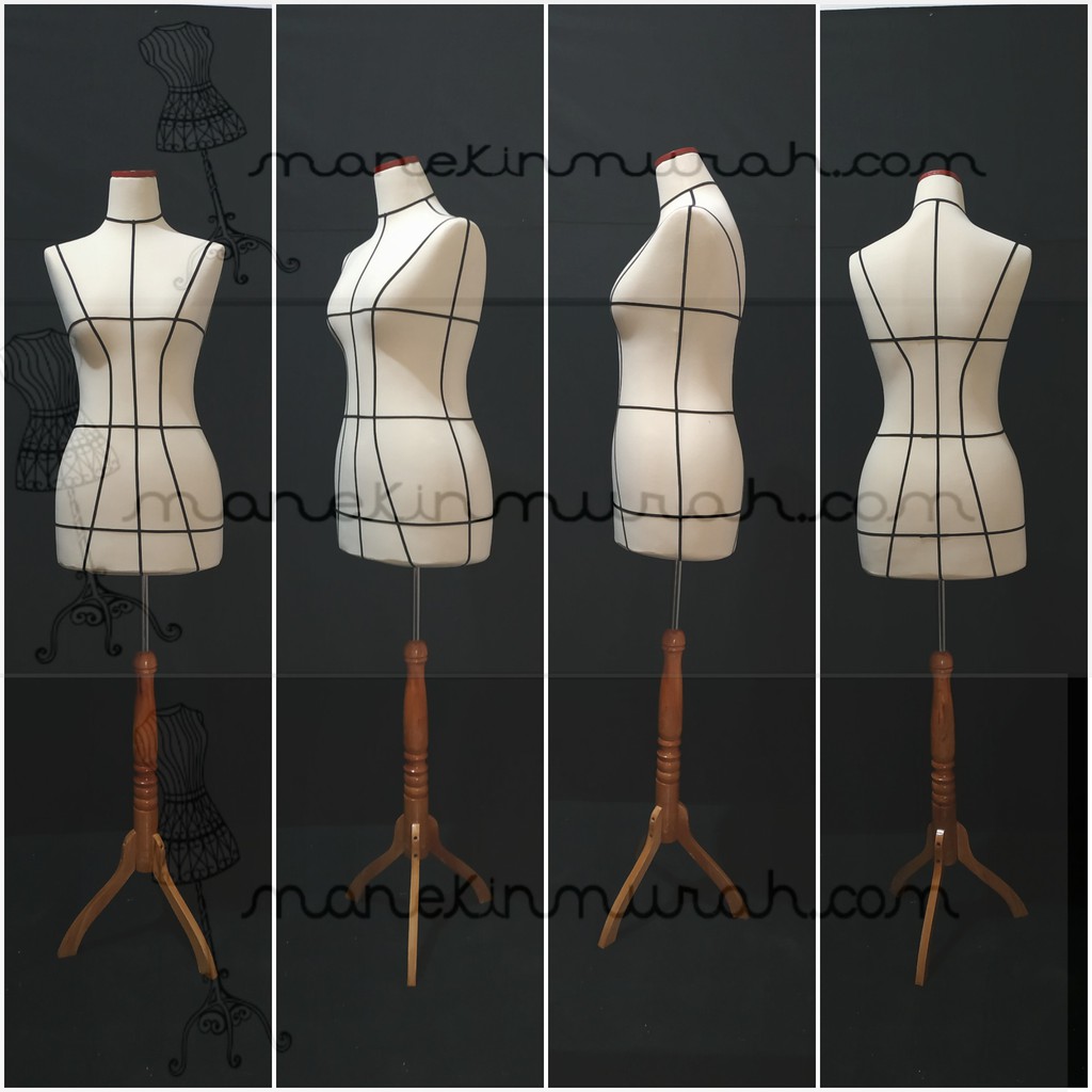 Patung Manekin Dressmaking Wanita  | Manekin Setengah Badan Jahit