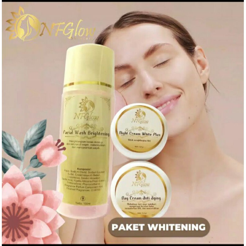 Yang paling dicari paket whitening NF Glow skincare