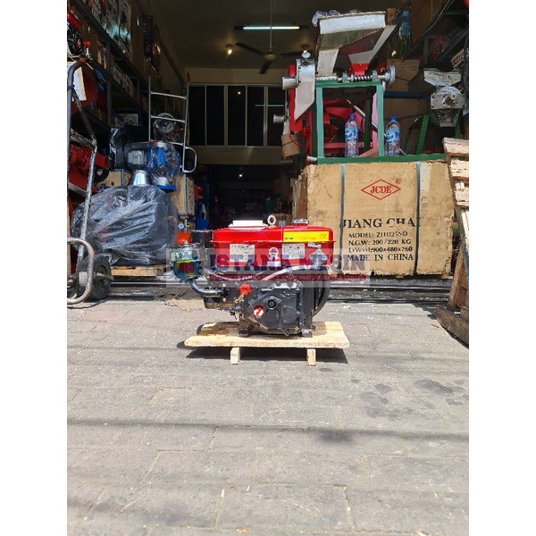 MESIN DIESEL SOLAR PENGGERAK SERBAGUNA 7PK JIANGFA R175 MESIN TARIK