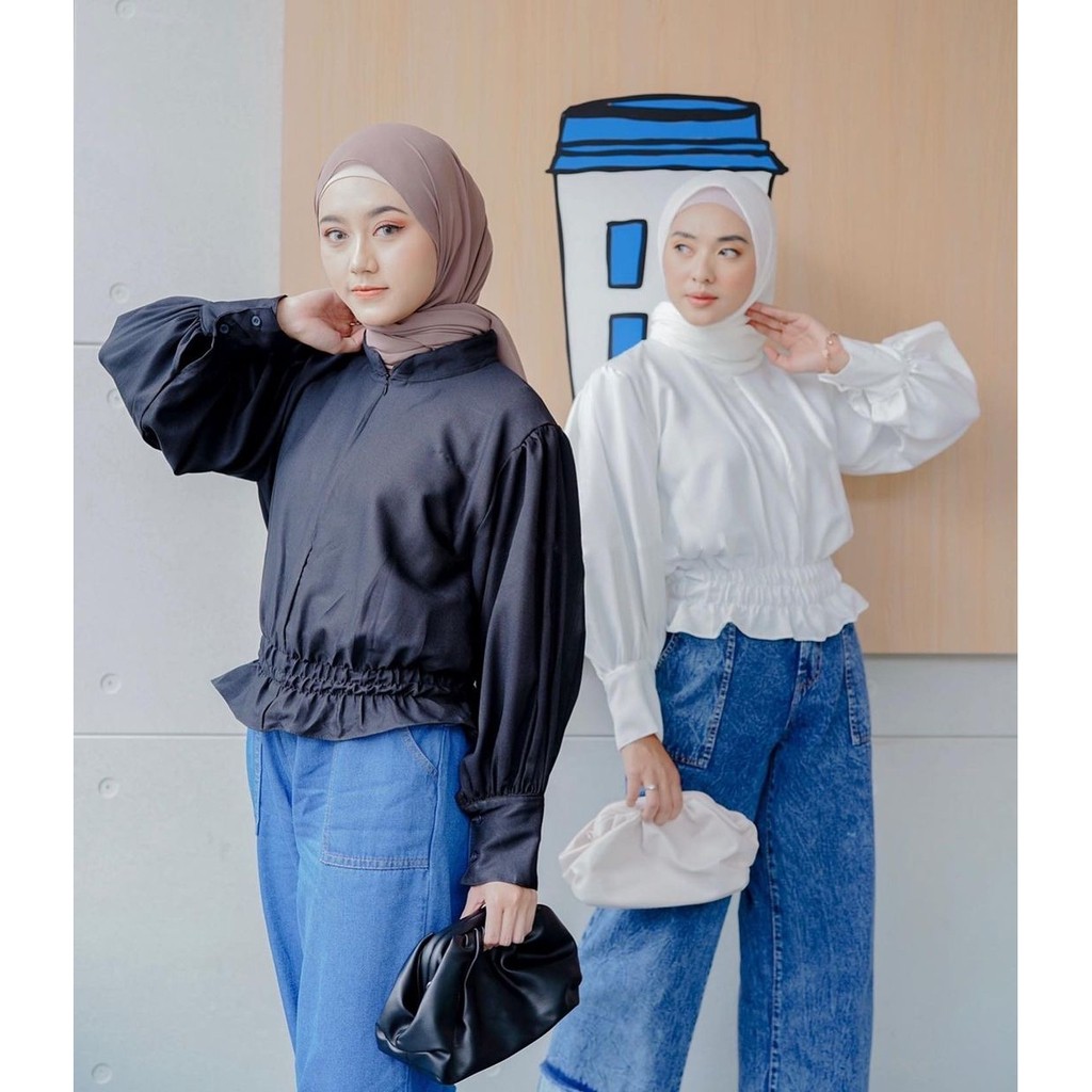 Octo Top Atasan Blouse Muslim Fashion Wanita Terlaris