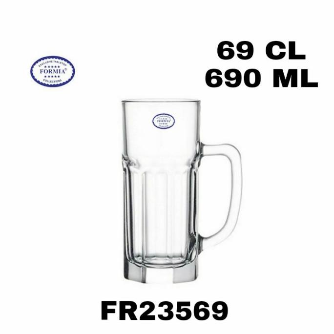 Ready stock] MUG BARISTA 570ML-690ML FORMIA/GELAS GAGANG KACA/MUG WINE JUMBO
