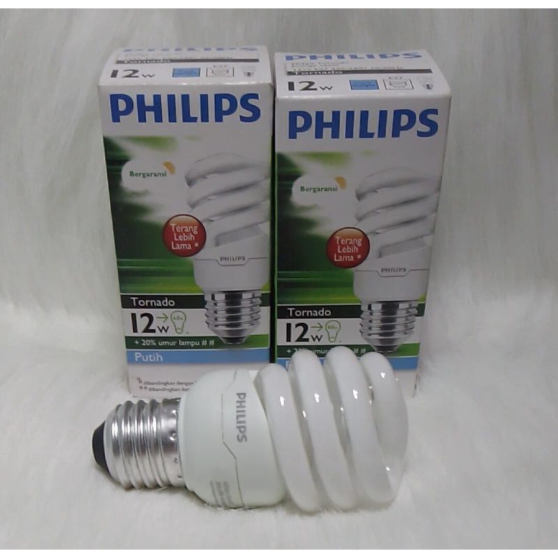 LAMPU PHILIPS TORNADO 12 W