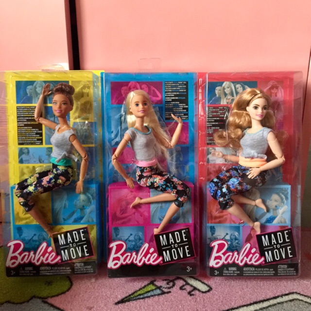 yoga barbie made to move