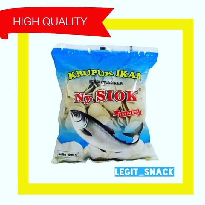 

Super Sale Krupuk Ikan Ny Siok Kerupuk Mentah Ready Gojek Jakarta Ready Stock