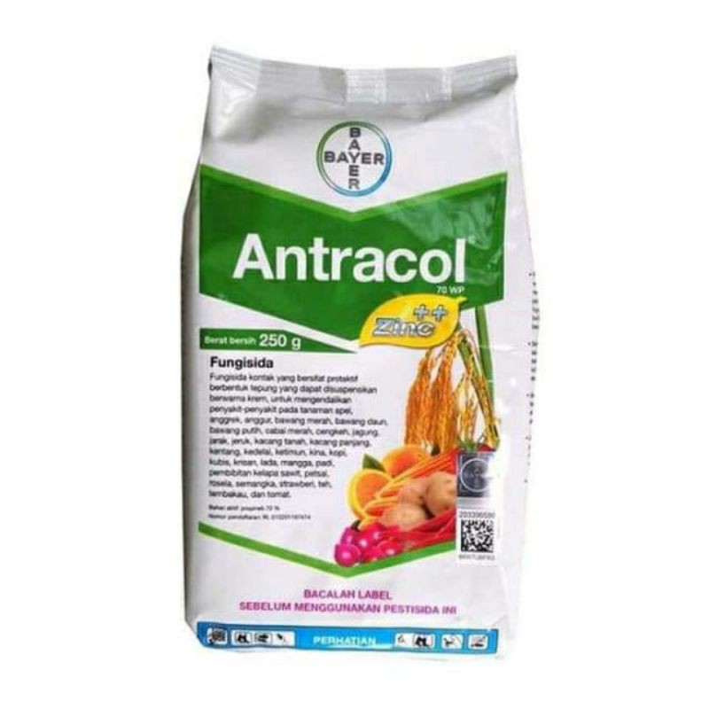 Antracol 70 WP+Zinc 250gr /Fungisida pengendali hama